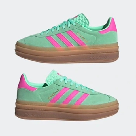 Adidas Gazelle Bold W- H06125, Zielony Adidas Gazelle Bold W- H06125, Zielony