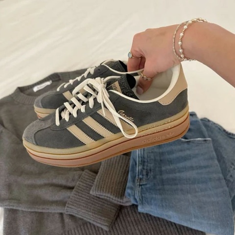 Adidas Gazelle Bold W -IE0428, Szary