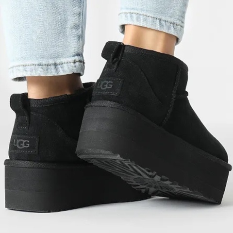 UGG Ultra Mini Platform-1135092-BLK, Czarny