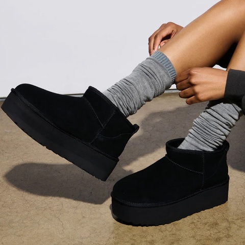 UGG Ultra Mini Platform-1135092-BLK, Czarny