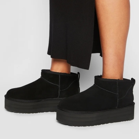 UGG Ultra Mini Platform-1135092-BLK, Czarny