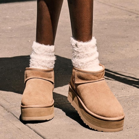 UGG Ultra Mini Platform-1135092-CHE, Brązowy