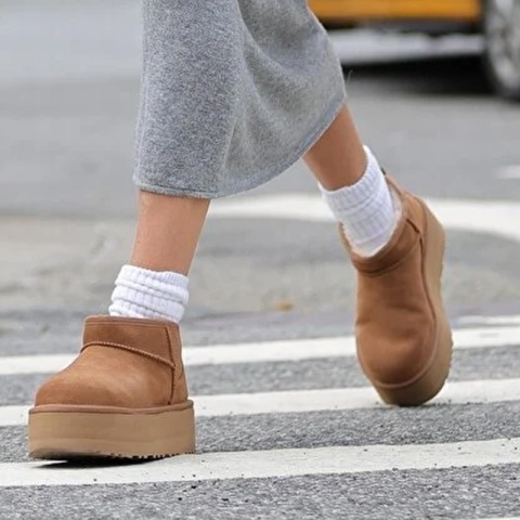 UGG Ultra Mini Platform-1135092-CHE, Brązowy