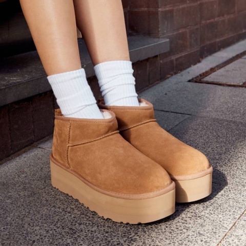 UGG Ultra Mini Platform-1135092-CHE, Brązowy