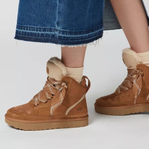 UGG W Highmel-1145390-CHE, Brązowy UGG W Highmel-1145390-CHE, Brązowy