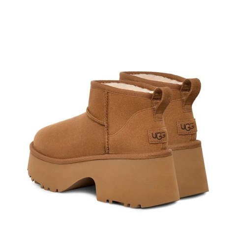 Ugg Classic Ultra Mini New Heights-1158311-CHE, Brązowy Ugg Classic Ultra Mini New Heights-1158311-CHE, Brązowy