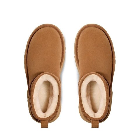 Ugg Classic Ultra Mini New Heights-1158311-CHE, Brązowy Ugg Classic Ultra Mini New Heights-1158311-CHE, Brązowy